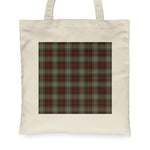 Canvas Tote Bags Royal Scottish Scott Brown Ancient Clan Badge Tartan Plaid Tote Bag - Scotstee Shop