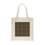 Canvas Tote Bags Royal Scottish Scott Green Weathered Clan Badge Tartan Plaid Tote Bag - Scotstee Shop