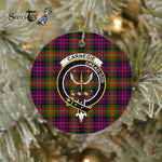 Carnegie Scottish Clan Plaid Ornament Gift. Christmas Tree Ornament Carnegie Clan Tartan Ornament Great Christmas Ornaments Gift - Scotstee Shop
