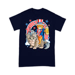 Scotstee Shop - Cat 4th of July Caticorn Unicorn Meowica 4th Of July Shirt Unicorn 4th Of July Shirt