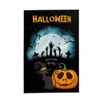 Cat Flags Halloween Flag Halloween Spooky Black Cat Witch Pumpkin Funny Halloween Garden Flag Home Decor Garden Flag - Scotstee Shop