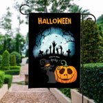 Cat Flags Halloween Flag Halloween Spooky Black Cat Witch Pumpkin Funny Halloween Garden Flag Home Decor Garden Flag - Scotstee Shop