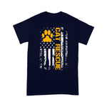 Scotstee Shop - Cat Rescue Shirt American Flag Cat Shelter Cat Adoption Gift Sunflower 4th Of July Shirt