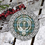 Cathcart Clan Tartan Crest Badge Plaid Ornament Gift. Christmas Tree Ornament Cathcart Clan Tartan Ornament Great Christmas Ornaments Gift - Scotstee Shop
