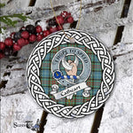 Cathcart Scottish Clan Tartan Crest Badge Plaid Ornament Gift. Christmas Tree Ornament Cathcart Clan Tartan Ornament,  ceramic ornament, personalized christmas ornaments, christmas tree ornaments, christmas door decorations, Plaid Ornament, Tartan Ceramic Ornament