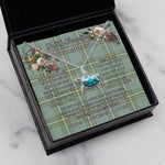 Sea Turtle Necklace To My Beautiful Soulmate Necklace In Your Eyes I Have Found My Home Clan Kelly Tartan Blue Turtle Necklace
