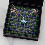 Sea Turtle Necklace To My Beautiful Soulmate Necklace In Your Eyes I Have Found My Home Clan MacNeill Of Barra Tartan Blue Turtle Necklace