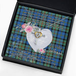 Gift For My Beautiful Girlfriend Necklace Valentine Necklace Clan MacCorquodale Tartan Cross Dancing Necklace Scottish Tartan Jewelry