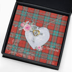 Gift For My Beautiful Girlfriend Necklace Valentine Necklace Clan Dunbar Ancient Tartan Cross Dancing Necklace Scottish Tartan Jewelry