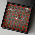 To My Beautiful Soulmate Necklace In Your Eyes I Have Found My Home Clan Fullerton Tartan Crown Pendant Necklace