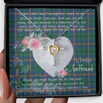 Gift For My Beautiful Girlfriend Necklace Valentine Necklace Clan Carmichael Ancient Tartan Cross Dancing Necklace Scottish Tartan Jewelry
