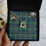 To My Beautiful Soulmate Necklace In Your Eyes I Have Found My Home Clan Graham Of Menteith Ancient Tartan Forever Love Necklace