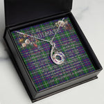 To My Beautiful Soulmate Necklace In Your Eyes I Have Found My Home Clan Inglis Tartan Rising Phoenix Necklace