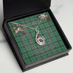 To My Beautiful Soulmate Necklace In Your Eyes I Have Found My Home Clan Duncan of Sketraw Tartan Rising Phoenix Necklace