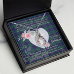 Rising Phoenix Necklace - Valentine Necklace Clan Hutton Tartan Gift for Girlfriend, Gift for My Wife Rising Phoenix Necklace