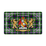 Doormat - Tartan Door Mat The Family Farquharson Welcome Mat, Plaid Doormat Scottish