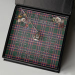 To My Beautiful Soulmate Necklace In Your Eyes I Have Found My Home Clan MacFarlane Tartan Crown Pendant Necklace