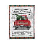 Tartan Blanket Vintage Red Truck with Christmas Tree Family Scottish Clan MacNaughton Ancient plaid blanket, red plaid blanket, buffalo plaid blanket, green plaid blanket, plaid fleece blanket, blue plaid blanket, red tartan blanket, tartan plaid blanket, black and white plaid blanket, , christmas plaid blanket, orange plaid blanket, tartan plaid throw blanket, pink plaid blanket, brown plaid blanket, buffalo check blanket