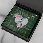 Rising Phoenix Necklace - Valentine Necklace Clan Ged Tartan Gift for Girlfriend, Gift for My Wife Rising Phoenix Necklace