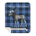 Scotstee Shop Plaid Tartan Blanket With Moose Clan MacNeill Of Barra Blue Plaid Blanket, plaid blanket australia,plaid blanket canada,plaid christmas blanket,plaid fleece sherpa blanket,plaid sherpa blanket canada,plaid sherpa blanket lipstick,plaid sherpa blanket pink,plaid sherpa blanket queen