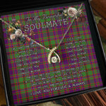 To My Beautiful Soulmate Necklace In Your Eyes I Have Found My Home Clan MacIntyre Of Glenorchy Tartan Wishbone Dancing Necklace