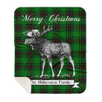 Scotstee Shop Plaid Tartan Blanket With Moose Clan Halkerston Plaid Blanket, plaid blanket australia,plaid blanket canada,plaid christmas blanket,plaid fleece sherpa blanket,plaid sherpa blanket canada,plaid sherpa blanket lipstick,plaid sherpa blanket pink,plaid sherpa blanket queen