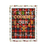 Products Personalized Gift Tartan Plaid Blanket Clan Denniston Orginal With Christmas Cookie Baking Crew Christmas Gift Blanket, Plaid Blanket, Christmas Fleece Blanket, Christmas Blanket, Tartan Blanket, Scottish Blanket, Scotland Blanket, Family Name Blanket, Custom Blanket, Personalized Blanket