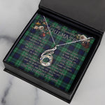 To My Beautiful Soulmate Necklace In Your Eyes I Have Found My Home Clan Abercrombie Tartan Rising Phoenix Necklace