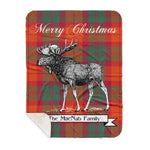 Scotstee Shop Plaid Tartan Blanket With Moose Clan MacNab Ancient Plaid Blanket, plaid blanket australia,plaid blanket canada,plaid christmas blanket,plaid fleece sherpa blanket,plaid sherpa blanket canada,plaid sherpa blanket lipstick,plaid sherpa blanket pink,plaid sherpa blanket queen