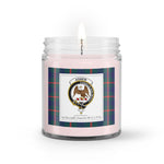 Soy Wax Candle - Buffalo Plaid Candle Clan Crest Badge Agnew Tartan Plaid Soy Wax Candle, oil candle, candle handmade, wax candle, soy wax, nature wax, natural soy wax, natural soy candles, natural candle