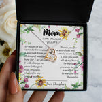 Love Dancing Necklace - To My Mom Neckalce - Thank You For Sacrifices You Make Every Day Mother's Day Gift