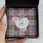 Rising Phoenix Necklace - Valentine Necklace Clan Anderson Ancient Tartan Gift for Girlfriend, Gift for My Wife Rising Phoenix Necklace