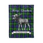 Tartan Blanket With Moose Clan Gordon Plaid Blanket Tartan Plaid Fleece Blanket, Christmas Blanket, tartan blanket, plaid blanket, red plaid blanket, buffalo plaid blanket, green plaid blanket, plaid fleece blanket, blue plaid blanket, red tartan blanket, tartan plaid blanket, black and white plaid blanket, christmas plaid blanket, orange plaid blanket, tartan plaid throw blanket, pink plaid blanket, brown plaid blanket, buffalo check blanket