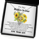 Sunflower Pendant Necklace - Mom Necklace Gift - You Are Appreciated Necklace, Gift For Her, Mother's Day Gift To My Mom Necklace