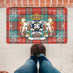 Doormat - Welcome Mat Scottish Dunbar Ancient Tartan Door Mat, Plaid Doormat