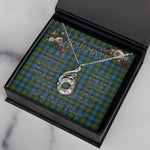 To My Beautiful Soulmate Necklace In Your Eyes I Have Found My Home Clan Grant Hunting Tartan Rising Phoenix Necklace
