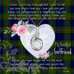 Rising Phoenix Necklace - Valentine Necklace Clan Dundas Tartan Gift for Girlfriend, Gift for My Wife Rising Phoenix Necklace