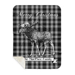 Scotstee Shop Plaid Tartan Blanket With Moose Clan MacPhee Black Plaid Blanket, plaid blanket australia,plaid blanket canada,plaid christmas blanket,plaid fleece sherpa blanket,plaid sherpa blanket canada,plaid sherpa blanket lipstick,plaid sherpa blanket pink,plaid sherpa blanket queen