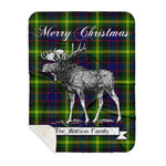 Scotstee Shop Plaid Tartan Blanket With Moose Clan Watson Modern Plaid Blanket, plaid blanket australia,plaid blanket canada,plaid christmas blanket,plaid fleece sherpa blanket,plaid sherpa blanket canada,plaid sherpa blanket lipstick,plaid sherpa blanket pink,plaid sherpa blanket queen