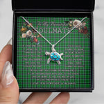 Sea Turtle Necklace To My Beautiful Soulmate Necklace In Your Eyes I Have Found My Home Clan Innes Hunting Tartan Blue Turtle Necklace, Valentine Necklace Gift for Girlfriend Clan Mitchell Ancient Tartan Sunflower Pendant Necklace, Scottish Tartan Jewelry, valentine necklace, necklace girlfriend, necklace for wife, cute necklaces for girlfriend, jewelry for girlfriend, to my soulmate necklace, to my future wife necklace