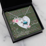 Sea Turtle Necklace Gift for My Beautiful Girlfriend Valentines Necklace Clan Gayre Tartan Blue Turtle Necklace