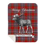 Scotstee Shop Plaid Tartan Blanket With Moose Clan MacFarlane Red Plaid Blanket, plaid blanket australia,plaid blanket canada,plaid christmas blanket,plaid fleece sherpa blanket,plaid sherpa blanket canada,plaid sherpa blanket lipstick,plaid sherpa blanket pink,plaid sherpa blanket queen