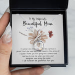 Rising Phoenix Necklace - Mom Necklace Gift, To My Girlfriend's Mom Neckalce, Gift For Girlfriend's Mom, Mother Of The Bride