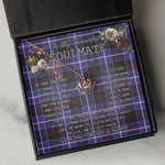 To My Beautiful Soulmate Necklace In Your Eyes I Have Found My Home Clan Dunlop Modern Tartan Crown Pendant Necklace