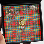 To My Beautiful Soulmate Sunflower Necklace In Your Eyes I Have Found My Home Clan Chattan Modern Tartan Jewelry For Girlfriend