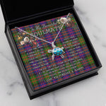 Sea Turtle Necklace To My Beautiful Soulmate Necklace In Your Eyes I Have Found My Home Clan Donaldson Tartan Blue Turtle Necklace