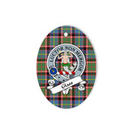Glass Scottish Clan Badge Plaid Ornament Gift. Christmas Tree Ornament Glass Tartan Ornament,  ceramic ornament, personalized christmas ornaments, christmas tree ornaments, christmas door decorations, Plaid Ornament, Tartan Ceramic Ornament