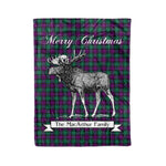 Tartan Blanket With Moose Clan MacArthur of Milton Plaid Blanket Tartan Plaid Fleece Blanket, Christmas Blanket, tartan blanket, plaid blanket, red plaid blanket, buffalo plaid blanket, green plaid blanket, plaid fleece blanket, blue plaid blanket, red tartan blanket, tartan plaid blanket, black and white plaid blanket, christmas plaid blanket, orange plaid blanket, tartan plaid throw blanket, pink plaid blanket, brown plaid blanket, buffalo check blanket
