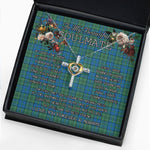 To My Beautiful Soulmate Necklace In Your Eyes I Have Found My Home Clan Lockhart Ancient Tartan Cross Dancing Necklace