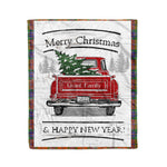 Tartan Blanket Vintage Red Truck with Christmas Tree Family Scottish Clan Grant of Edinchat plaid blanket, red plaid blanket, buffalo plaid blanket, green plaid blanket, plaid fleece blanket, blue plaid blanket, red tartan blanket, tartan plaid blanket, black and white plaid blanket, , christmas plaid blanket, orange plaid blanket, tartan plaid throw blanket, pink plaid blanket, brown plaid blanket, buffalo check blanket